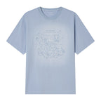 Men's Chiikawa Subdued Blue Relaxed Graphic Tee