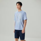 Men's Chiikawa Subdued Blue Relaxed Graphic Tee
