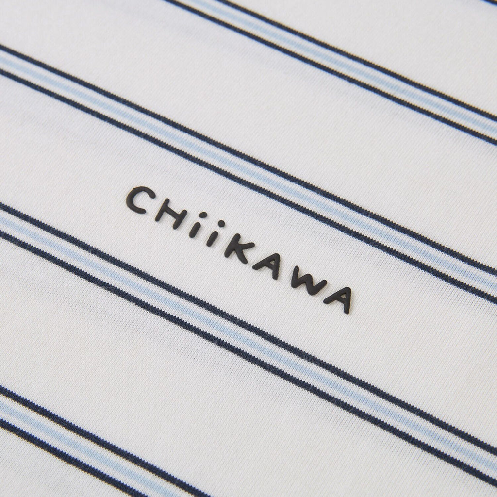 Men's Chiikawa Striped Cotton Relaxed Graphic Tee