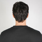 Men Slim Cotton Graphic Crew Neck Tee