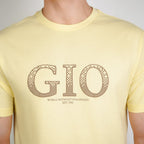 Men Slim Cotton Graphic Crew Neck Tee