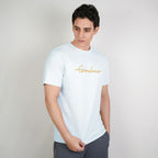 Men’s Slim Fit Cotton Signature Print Tee