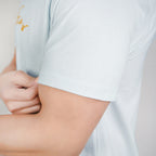 Men’s Slim Fit Cotton Signature Print Tee