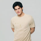 Men’s Slim Cotton Crew Neck Signature Print Tee