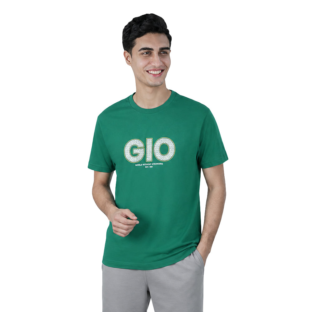 Men’s Slim Fit Cotton Graphic Print Tee