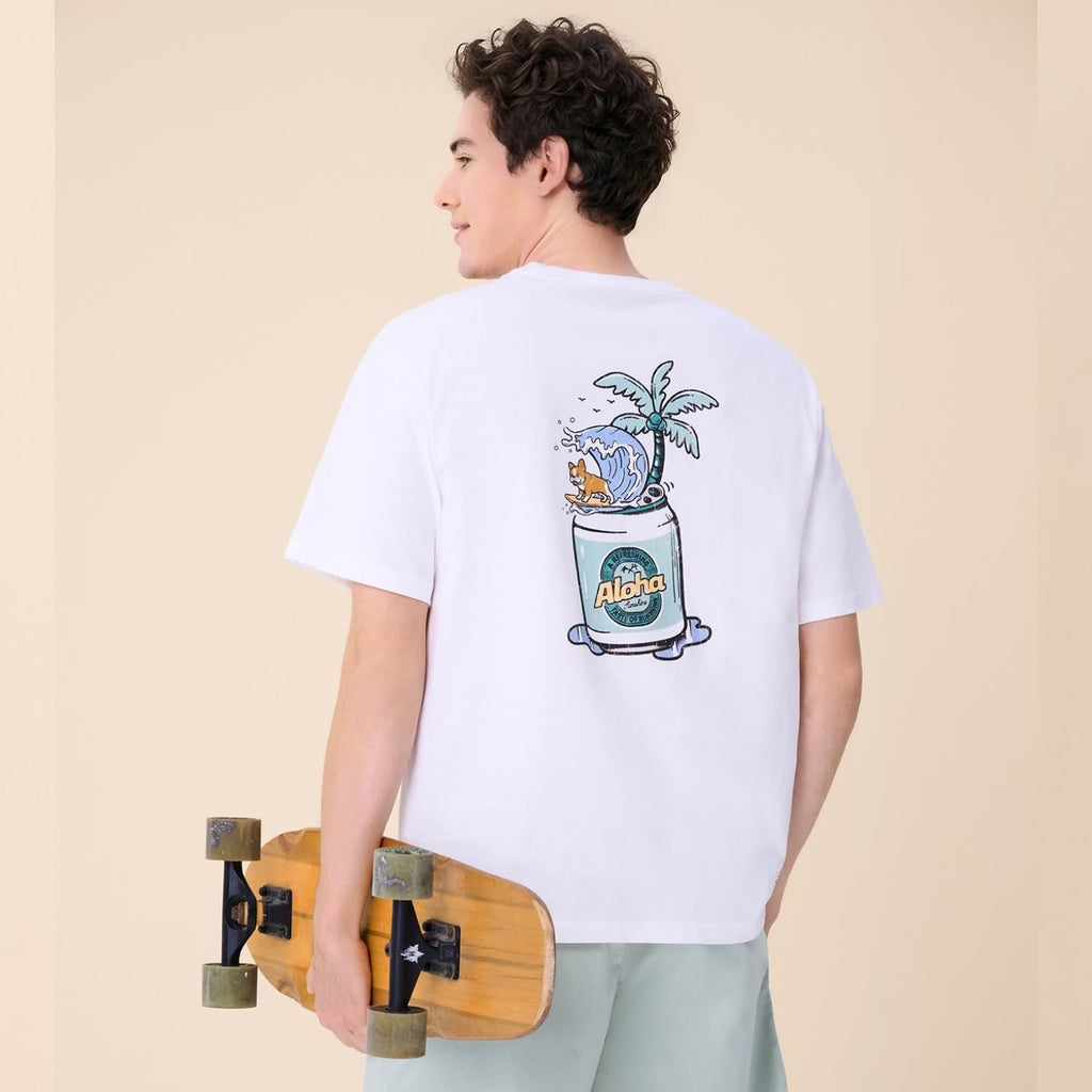 Men's Endless Lazy Days Aloha Can Relaxed Tee