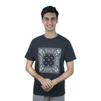 Men’s Slim Fit Cotton Bandana Print Tee