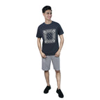 Men’s Slim Fit Cotton Bandana Print Tee