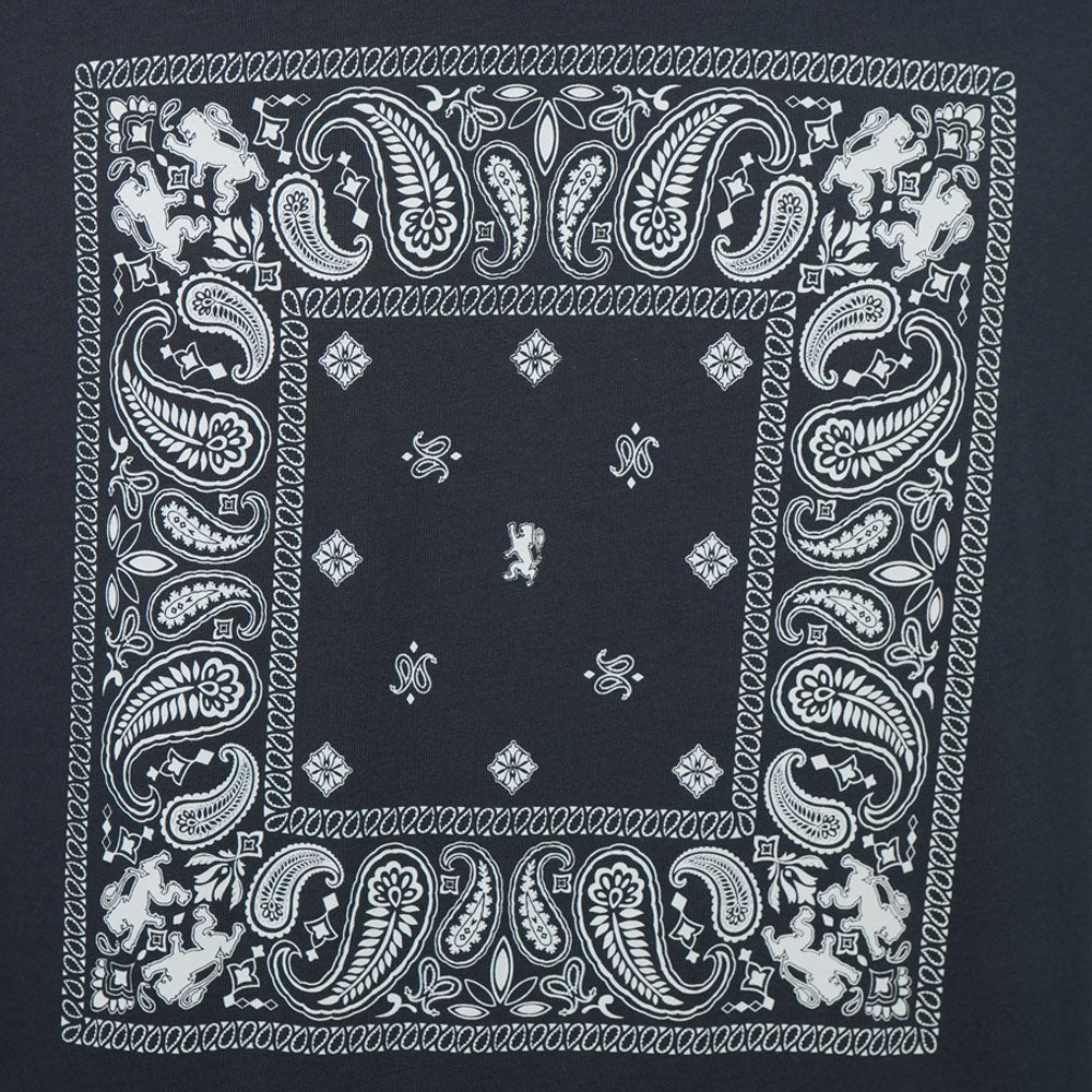 Men’s Slim Fit Cotton Bandana Print Tee