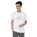 Men’s Slim Cotton Crew Neck Message Print Tee