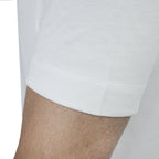 Men’s Slim Cotton Crew Neck Message Print Tee