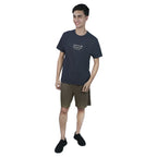 Men’s Slim Cotton Crew Neck Message Print Tee