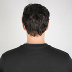 Men’s Slim Cotton Crew Neck Message Print Tee