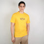 Men’s Slim Cotton Crew Neck Message Print Tee