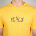 Men’s Slim Cotton Crew Neck Message Print Tee