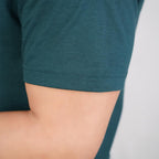 Men’s Slim Cotton Crew Neck Message Print Tee