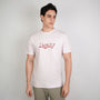 Men’s Slim Cotton Crew Neck Message Print Tee