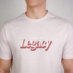 Men’s Slim Cotton Crew Neck Message Print Tee