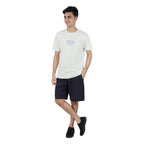 Men’s Slim Cotton Crew Neck Message Print Tee