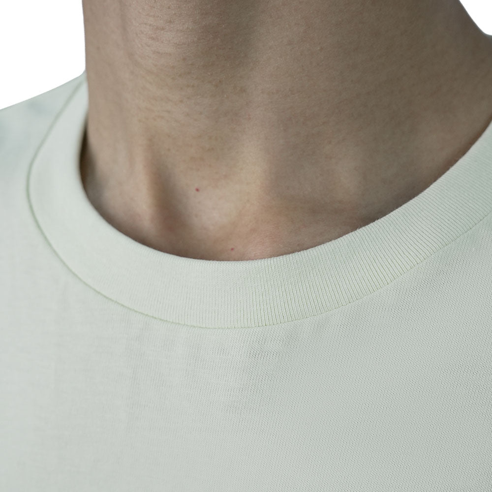 Men’s Slim Cotton Crew Neck Message Print Tee