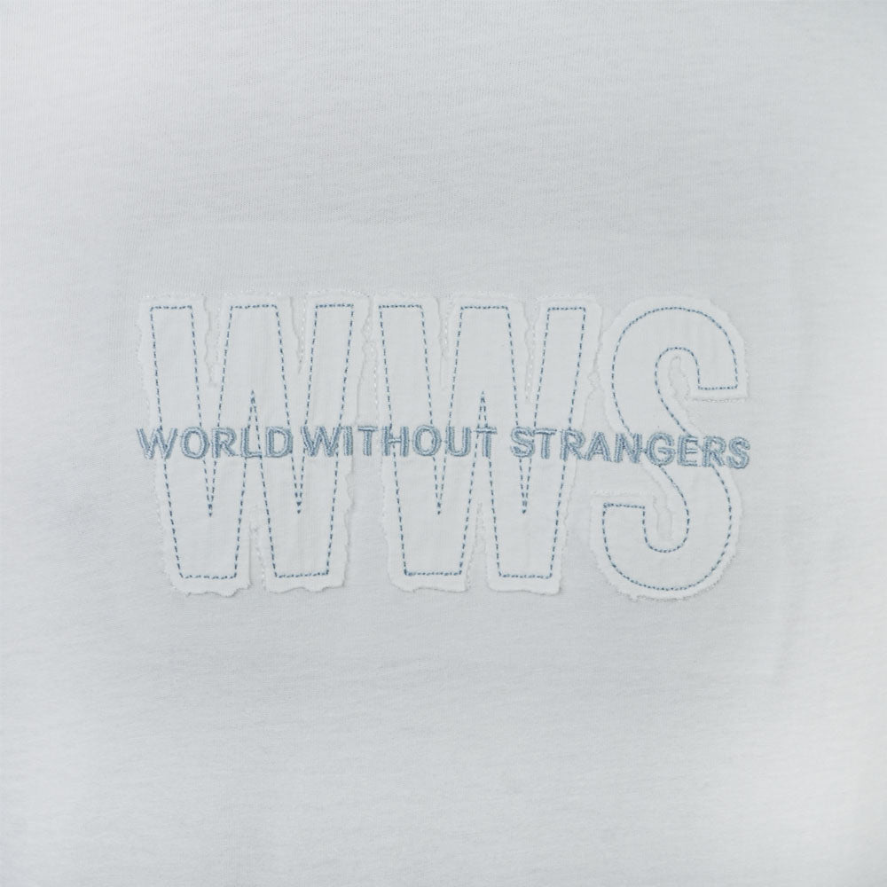 Men Slim Fit World Without Strangers Tee