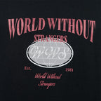 Men Slim World Without Strangers Tee