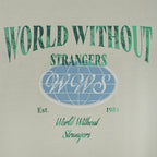 Men Slim World Without Strangers Tee