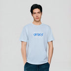 Men Slim World Without Strangers Print Tee