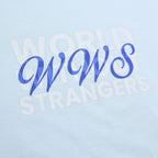 Men Slim World Without Strangers Print Tee