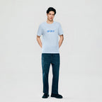 Men Slim World Without Strangers Print Tee