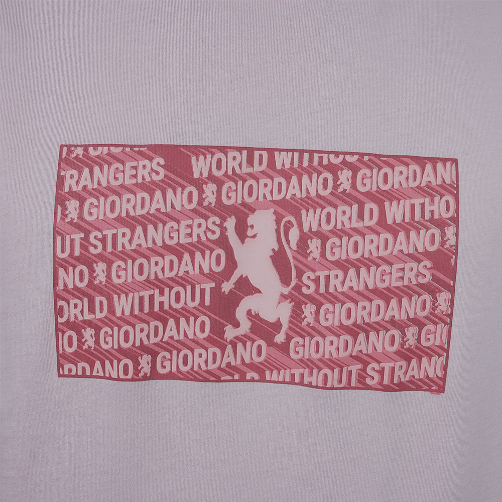 Men Slim Branding Graphic Cotton Tee