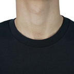 Men Slim Heritage Branding Cotton Print Tee