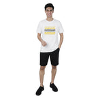 Men Slim Branding Logo Graphic Cotton Tee