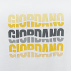 Men Slim Branding Logo Graphic Cotton Tee