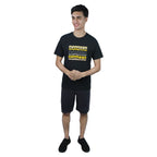 Men Slim Branding Logo Graphic Cotton Tee