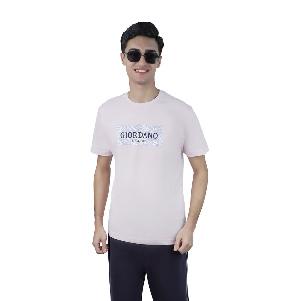Men’s Slim Fit Cotton Branding Tee