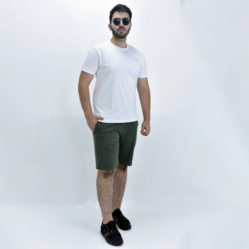 Giordano Men's G-Motion Shorts-Green