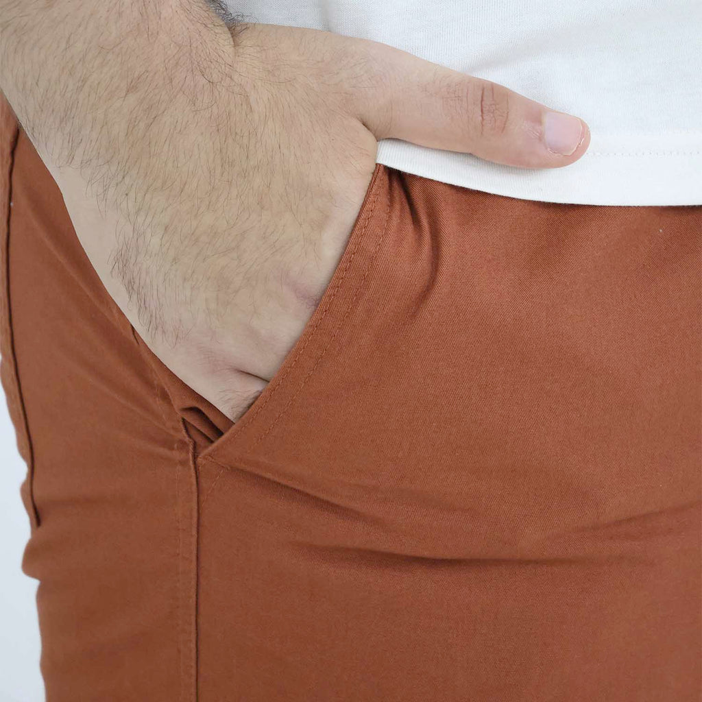 Men's Cotton Twill Bermuda Shorts - Comfort & Style
