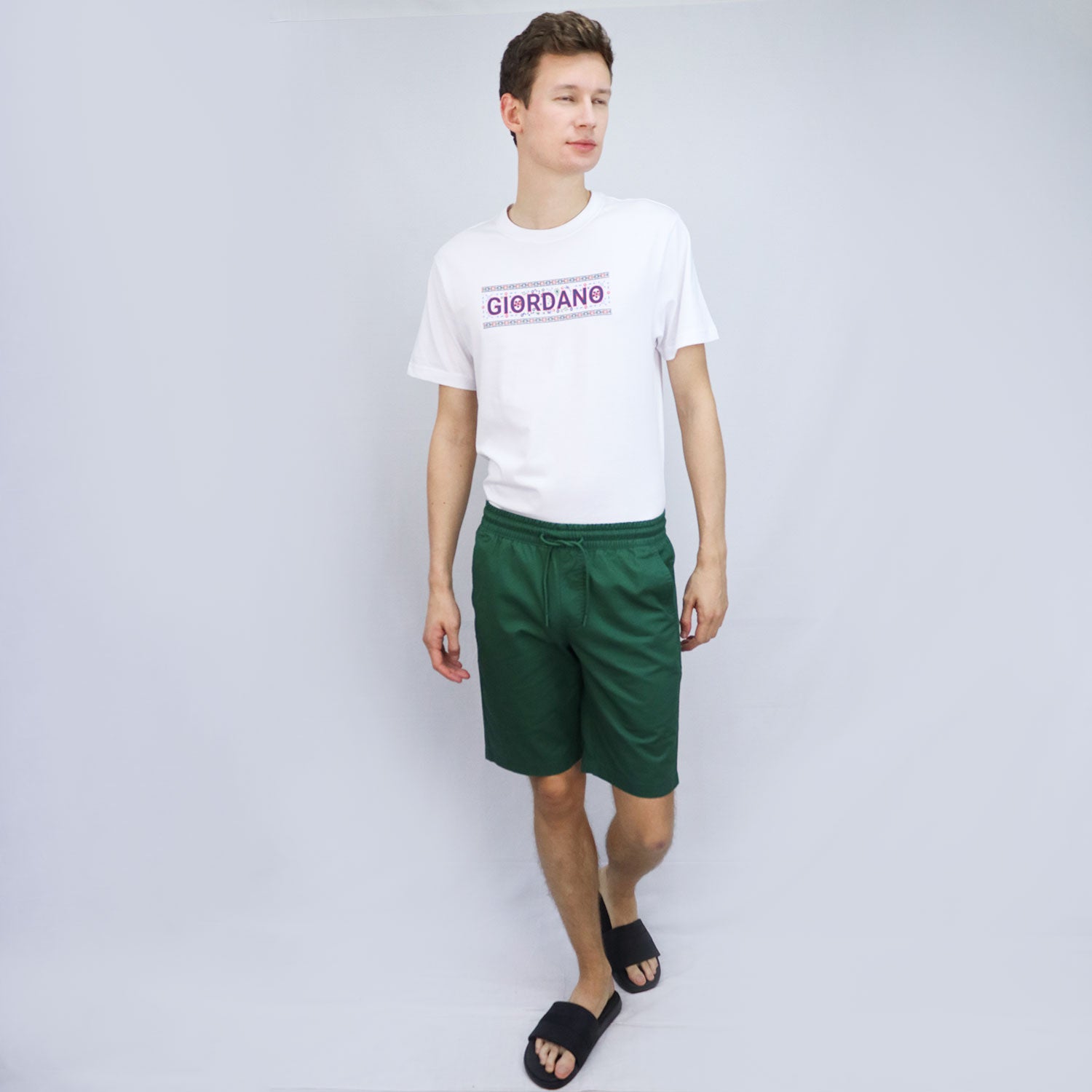 Men's Cotton Twill Bermuda Shorts - Comfort & Style