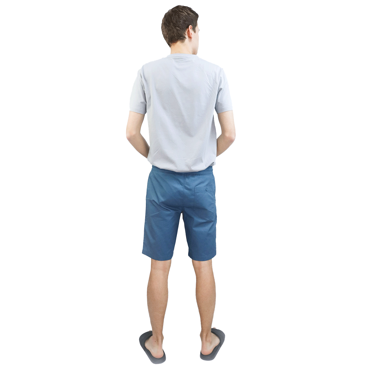 Men's Cotton Twill Bermuda Shorts - Comfort & Style