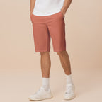 Men's Cotton Twill Bermuda Shorts - Comfort & Style