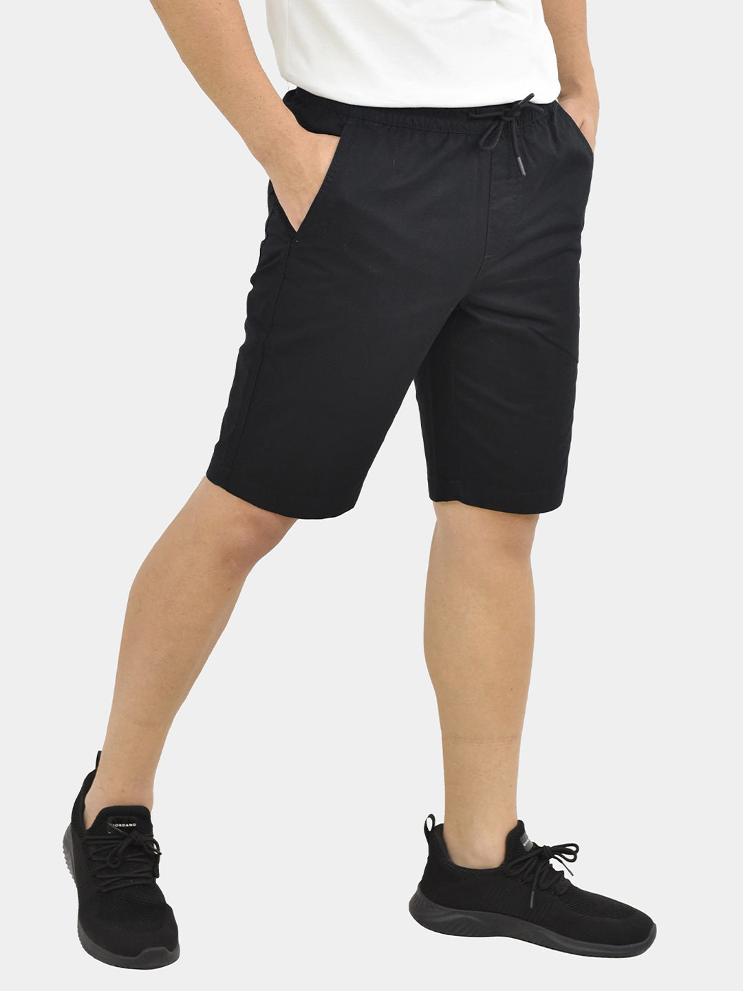 Men's Cotton Twill Bermuda Shorts - Comfort & Style