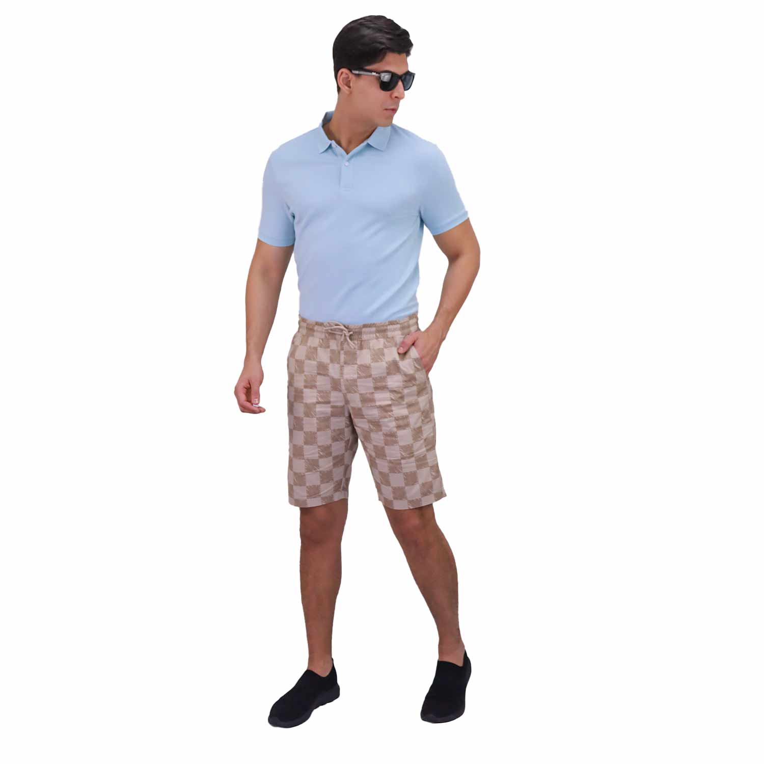 Men's Cotton Twill Bermuda Shorts - Comfort & Style