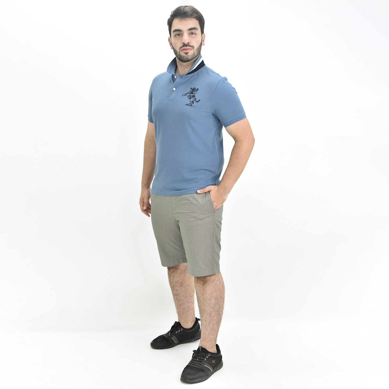 Men's Cotton Twill Bermuda Shorts - Comfort & Style