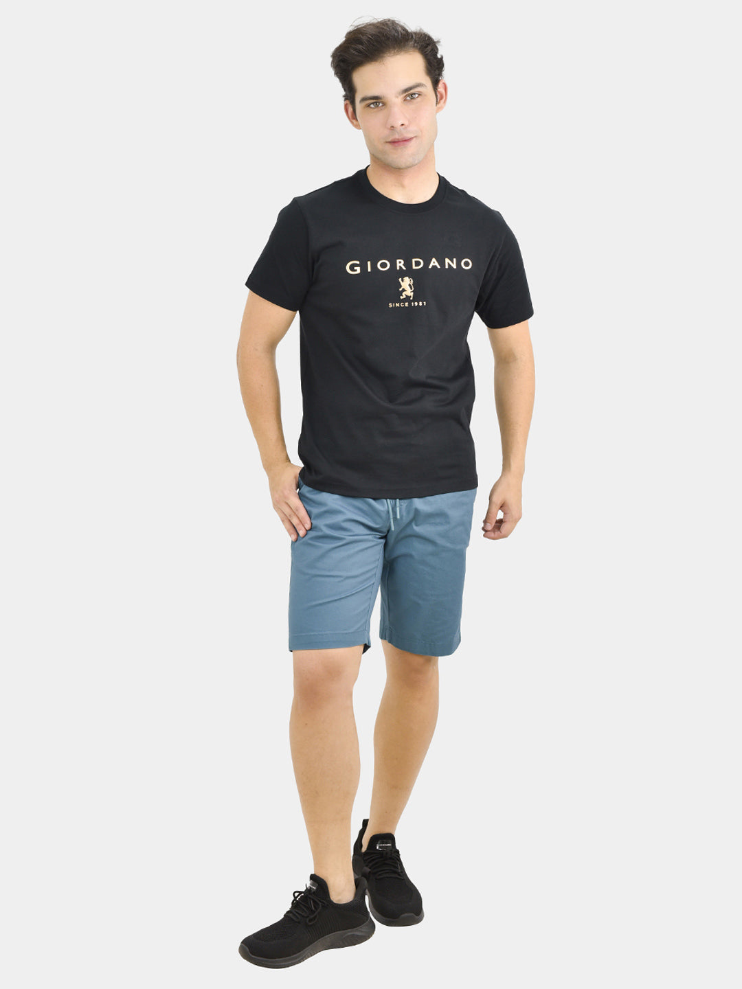 Men's Cotton Twill Bermuda Shorts - Comfort & Style