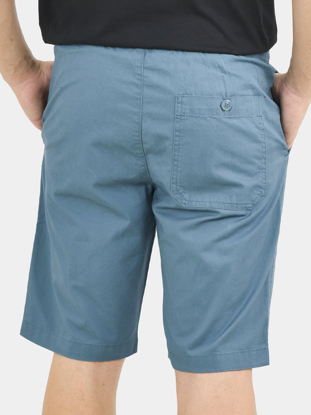 Men's Cotton Twill Bermuda Shorts - Comfort & Style