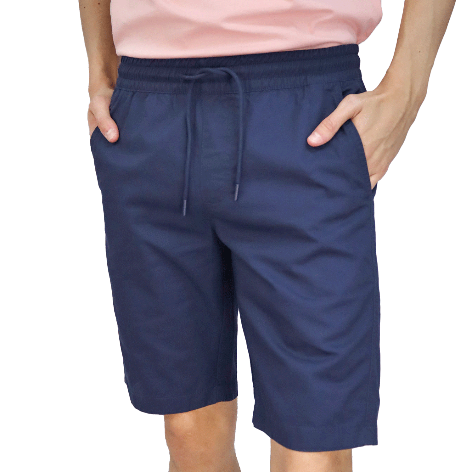 Men's Cotton Twill Bermuda Shorts - Comfort & Style