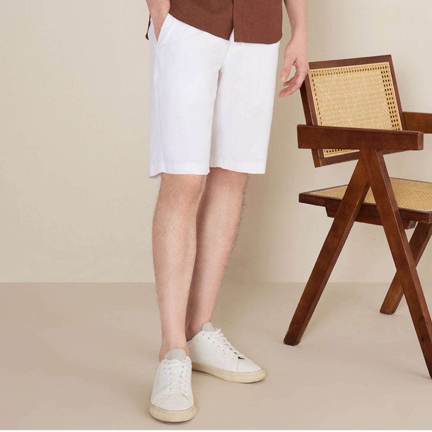 Men's Linen Cotton Shorts
