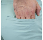 Men's Cotton Elastane Twill Low Rise Slim Fit Bermuda Shorts