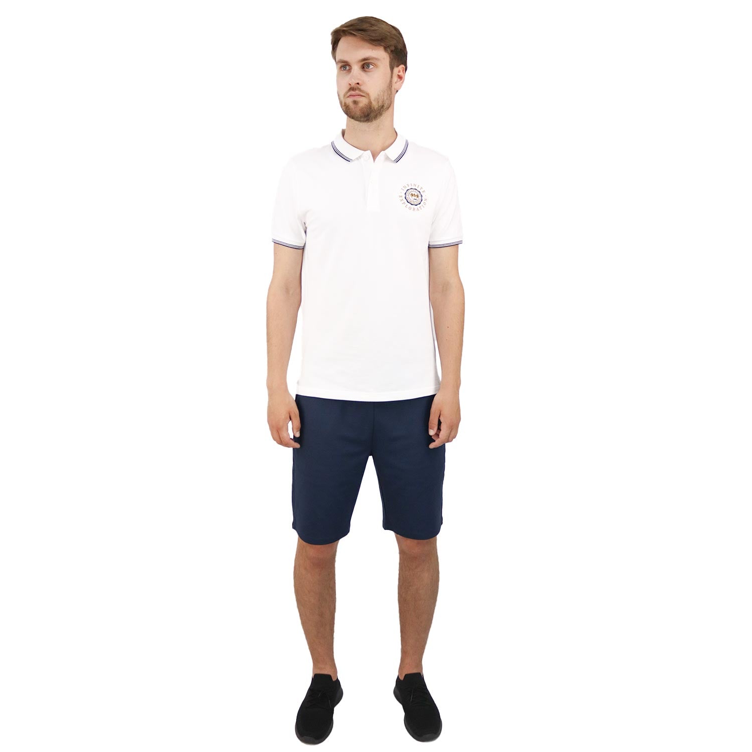 Giordano Men's Shorts: Comfortable & Stylish Cotton Blend-Blue